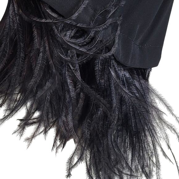 MARELLA Rivista Silk Crepe De Chine Blouse Removable Feather Cuffs NEW Size 8 - Picture 8 of 16